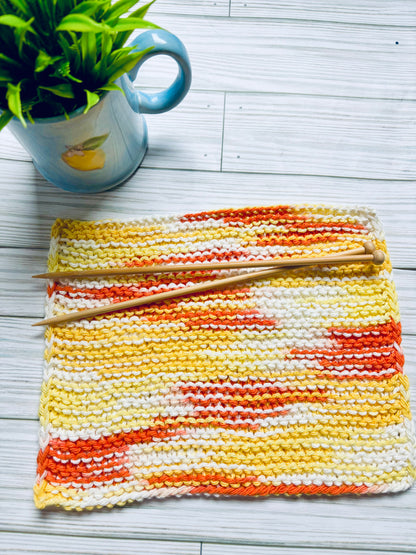 Summery Citrus Dishcloth Set