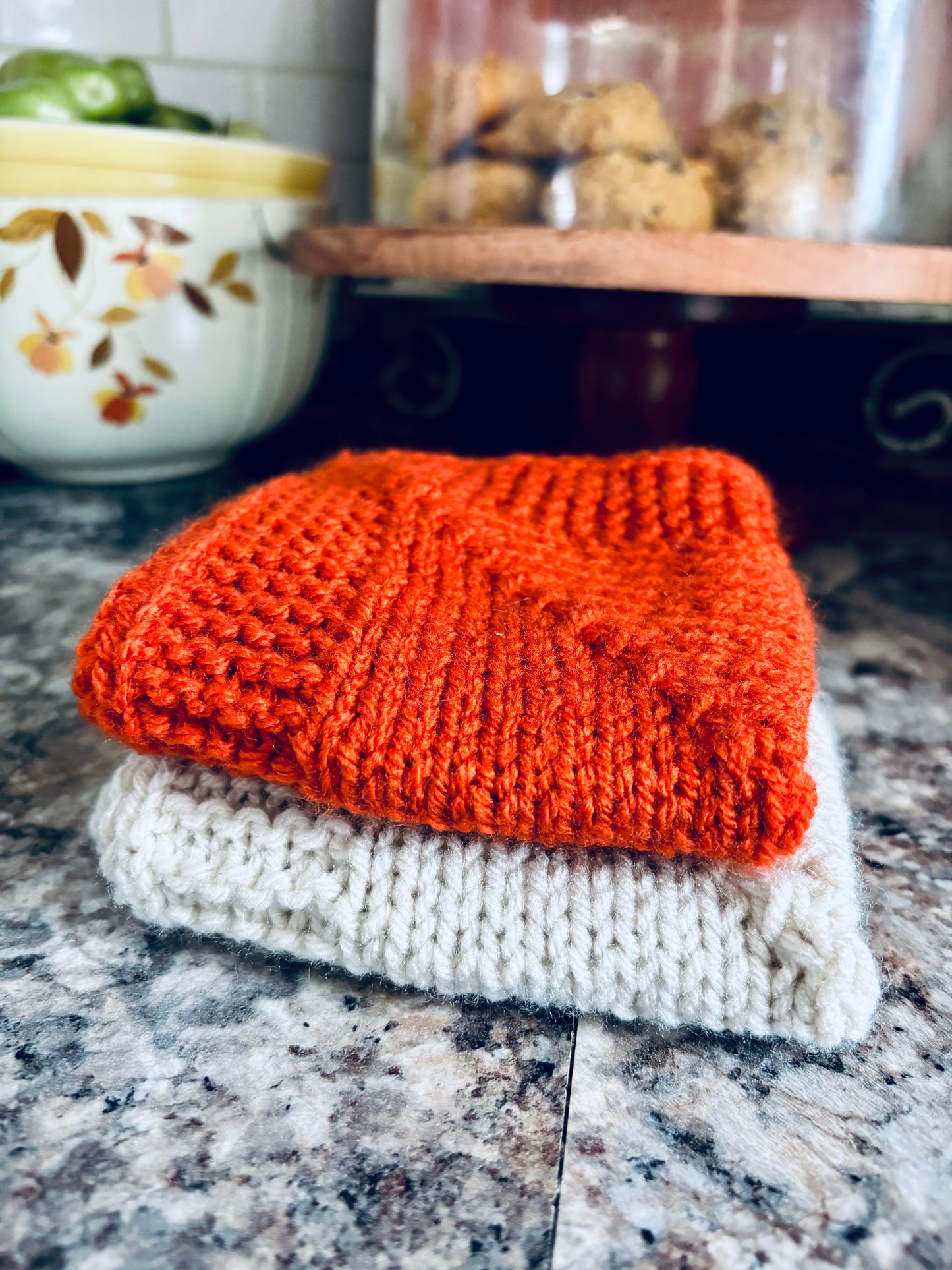 Hi Pumpkin! Dishcloth Set
