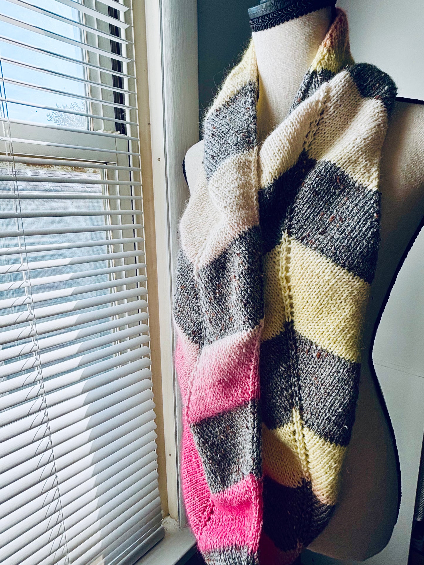 Winter Sunset Infinity Scarf