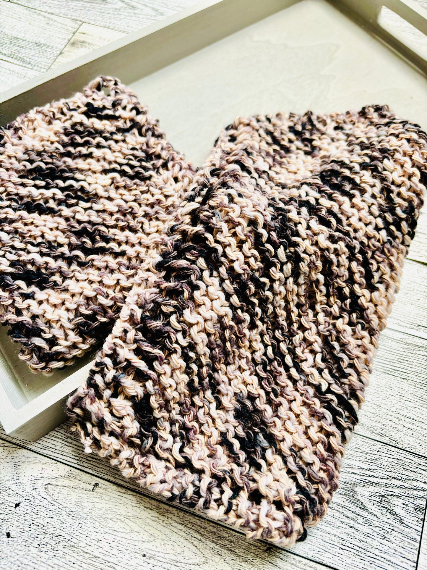 Farmhouse Marble Dishcloth Set