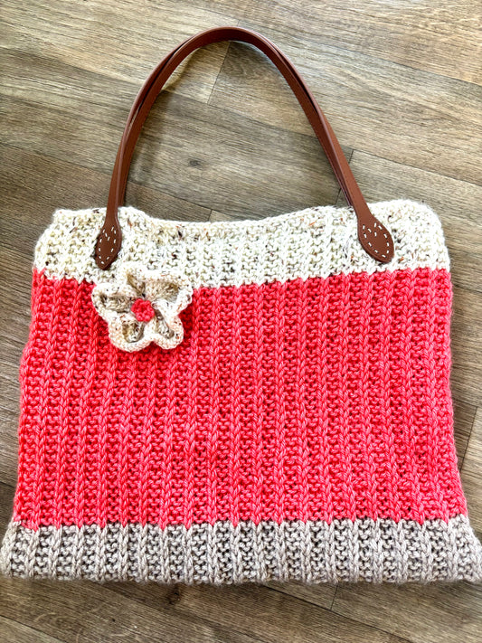 Coral Breeze Tote