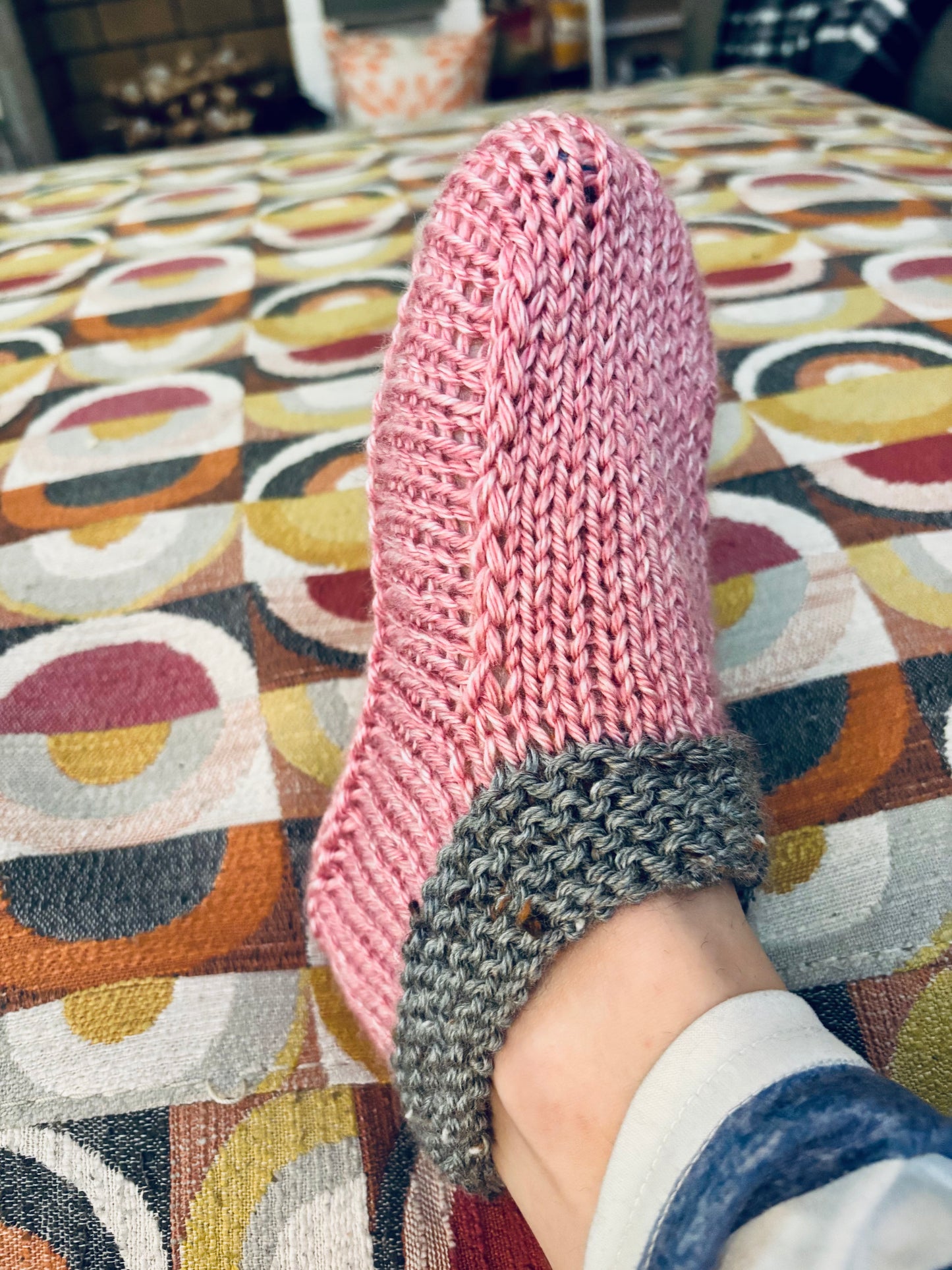 Quiet Day at Home Slippers (S)