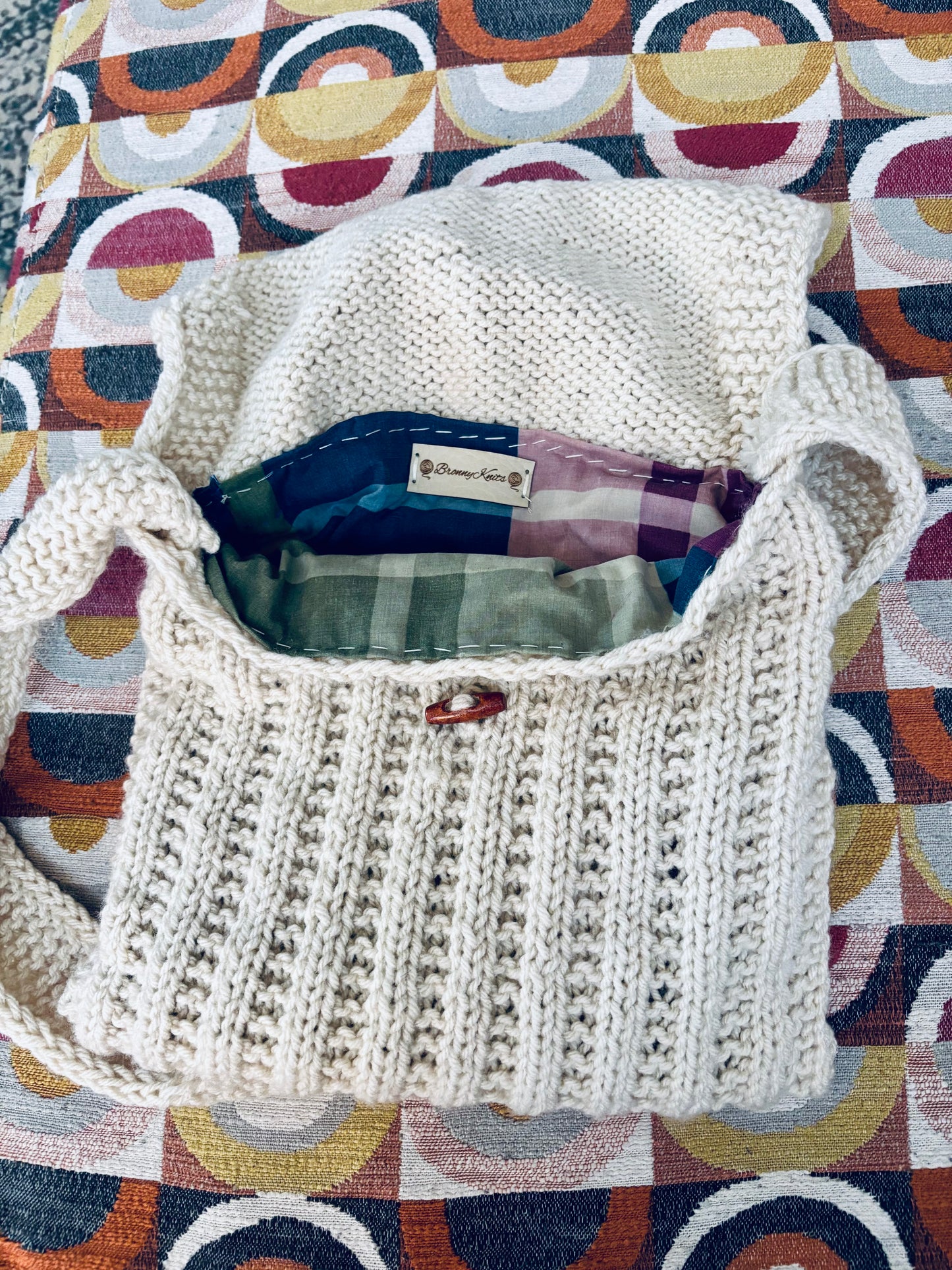 Ribs and Plaids Satchel