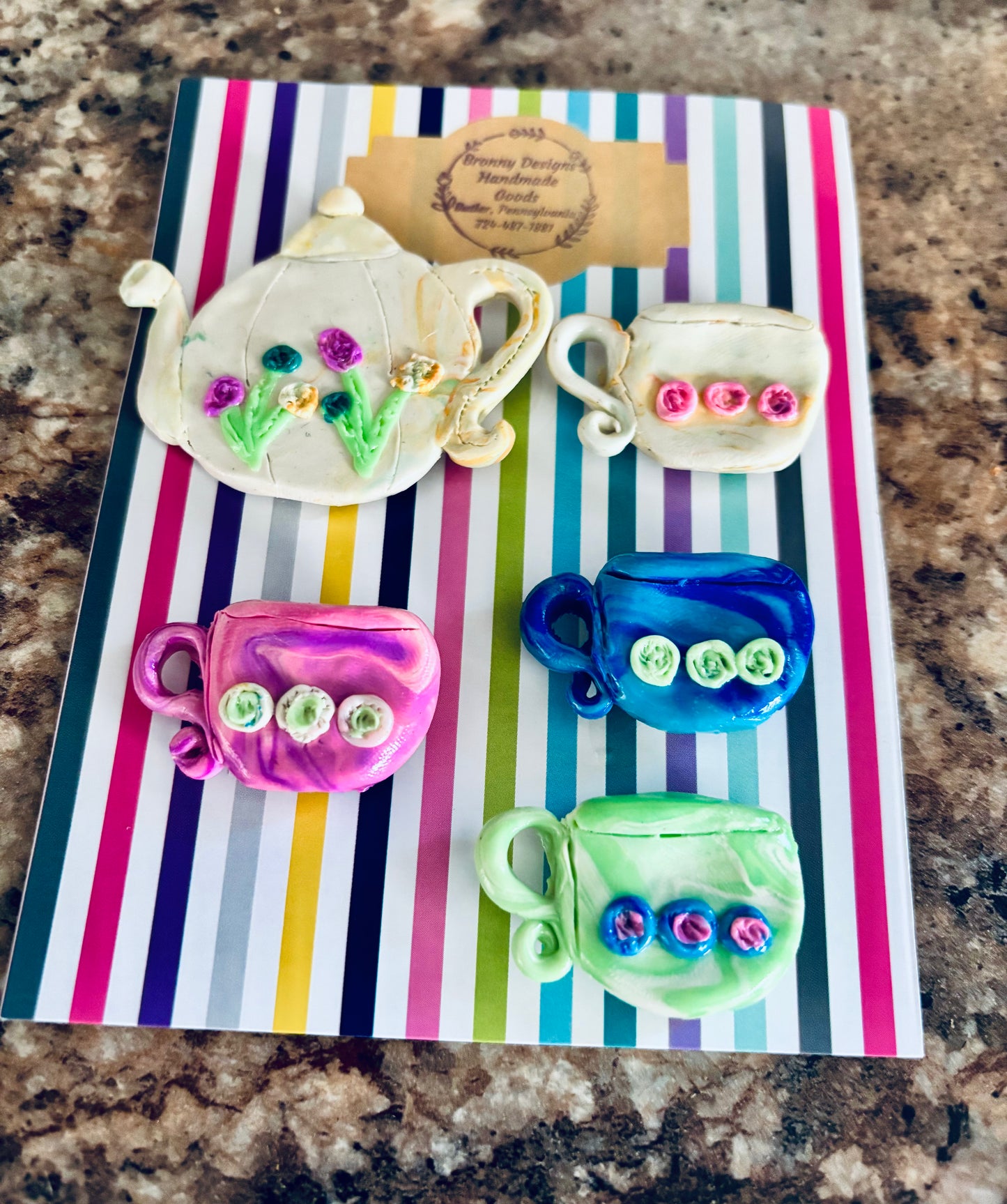 Tea for Me Magnet Set