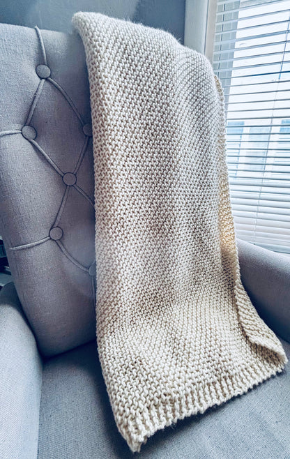 Frosted Oatmeal Blanket