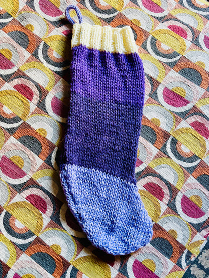 Color Block Old Fashioned Stocking