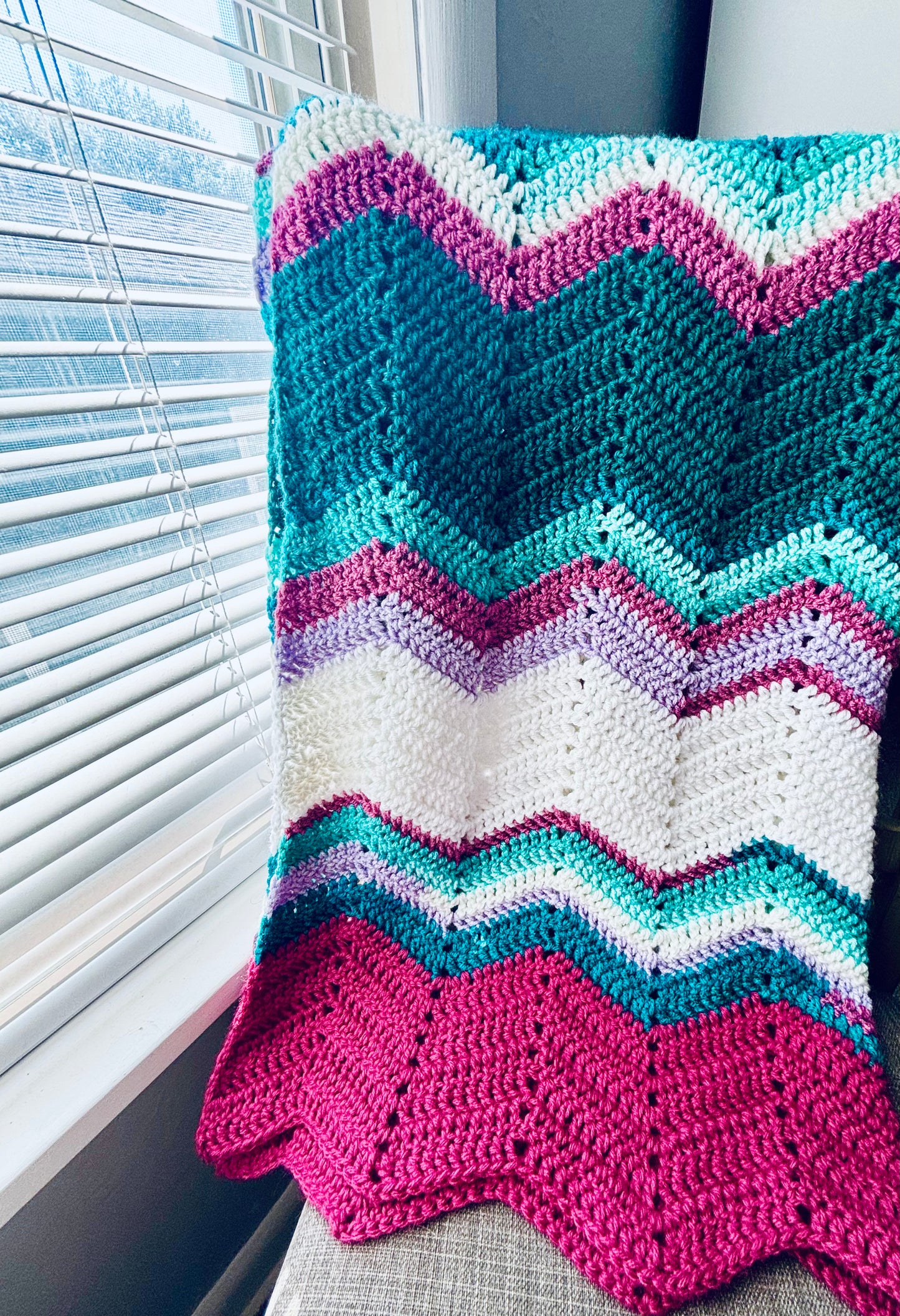 Summit of Snuggles Baby Blanket