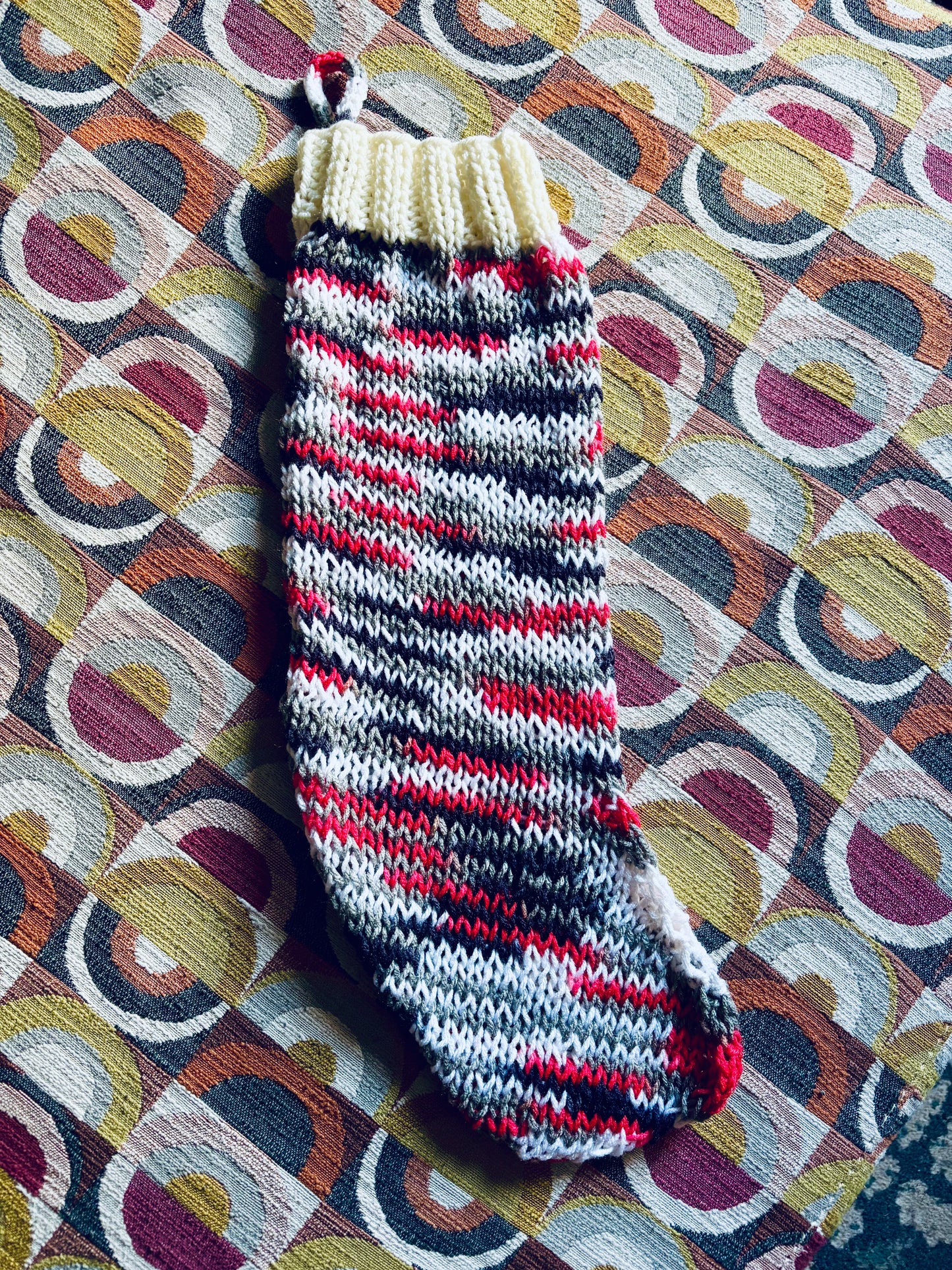 Cozy Old Fashioned Christmas Stocking
