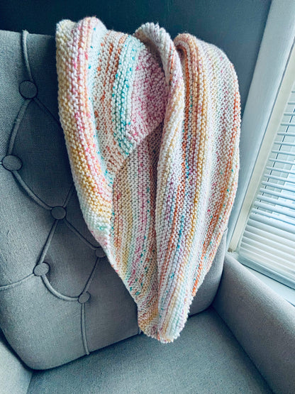 Watercolor Dreams Baby Blanket