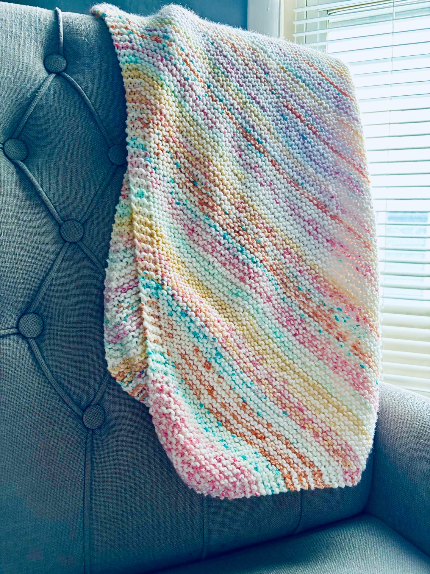 Watercolor Dreams Baby Blanket