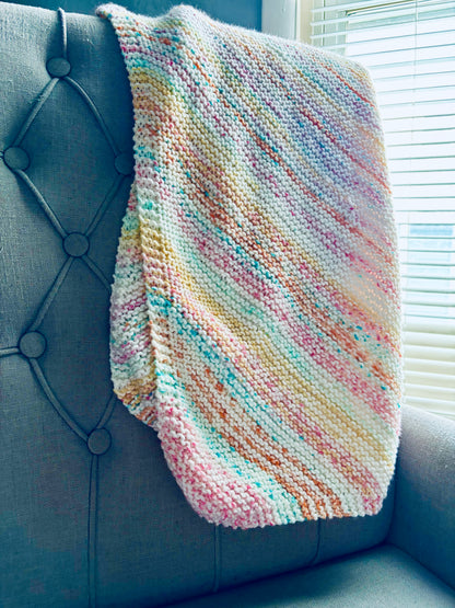 Watercolor Dreams Baby Blanket