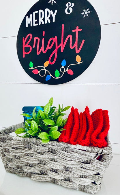 Merry Noel Washcloth Set