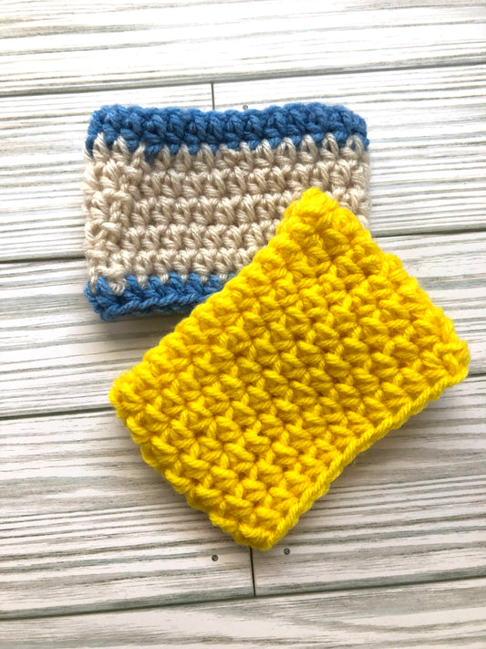 Clouds and Sunshine Cup Cozy Set