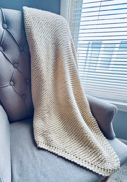 Frosted Oatmeal Blanket