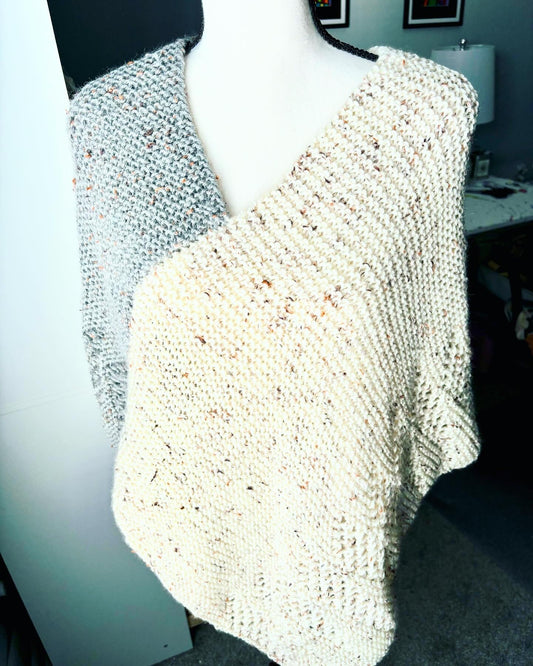 Spring Rains Poncho