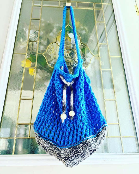 Blue Skies Market Bag