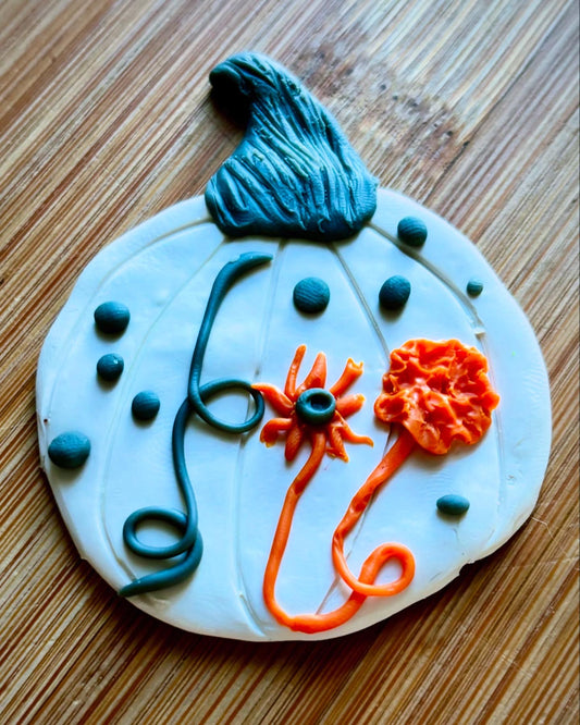 Farmhouse Pumpkin Magnet