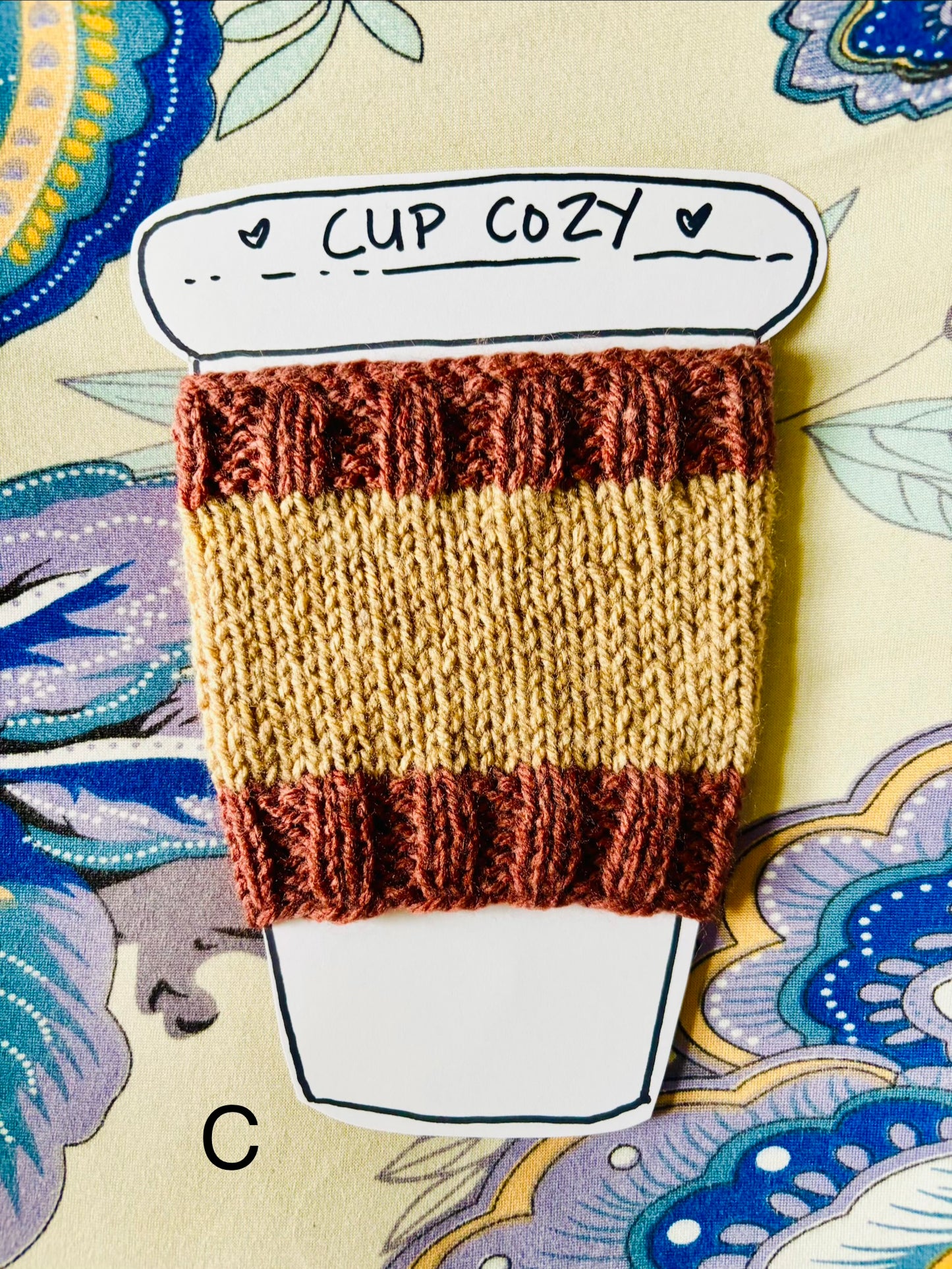 The Snug Bean Cup Cozy