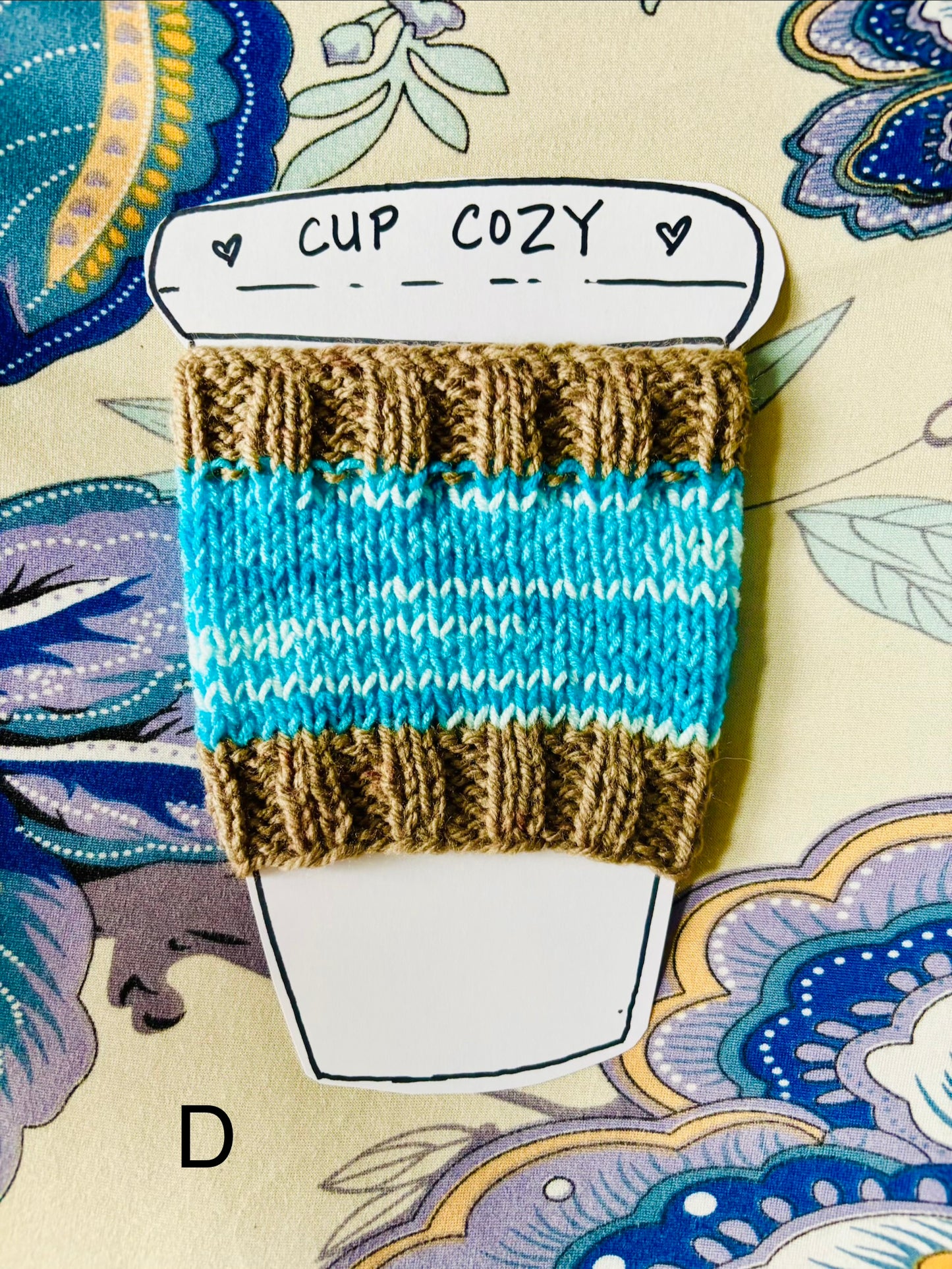 The Snug Bean Cup Cozy