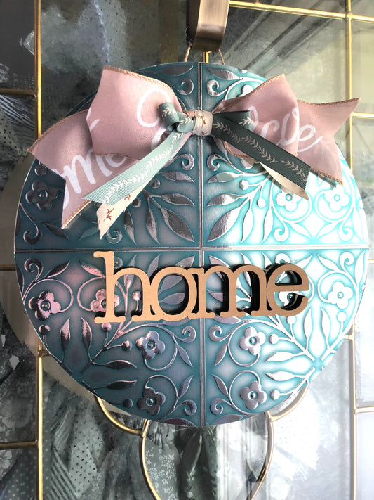 Blue Home Wall Hanging